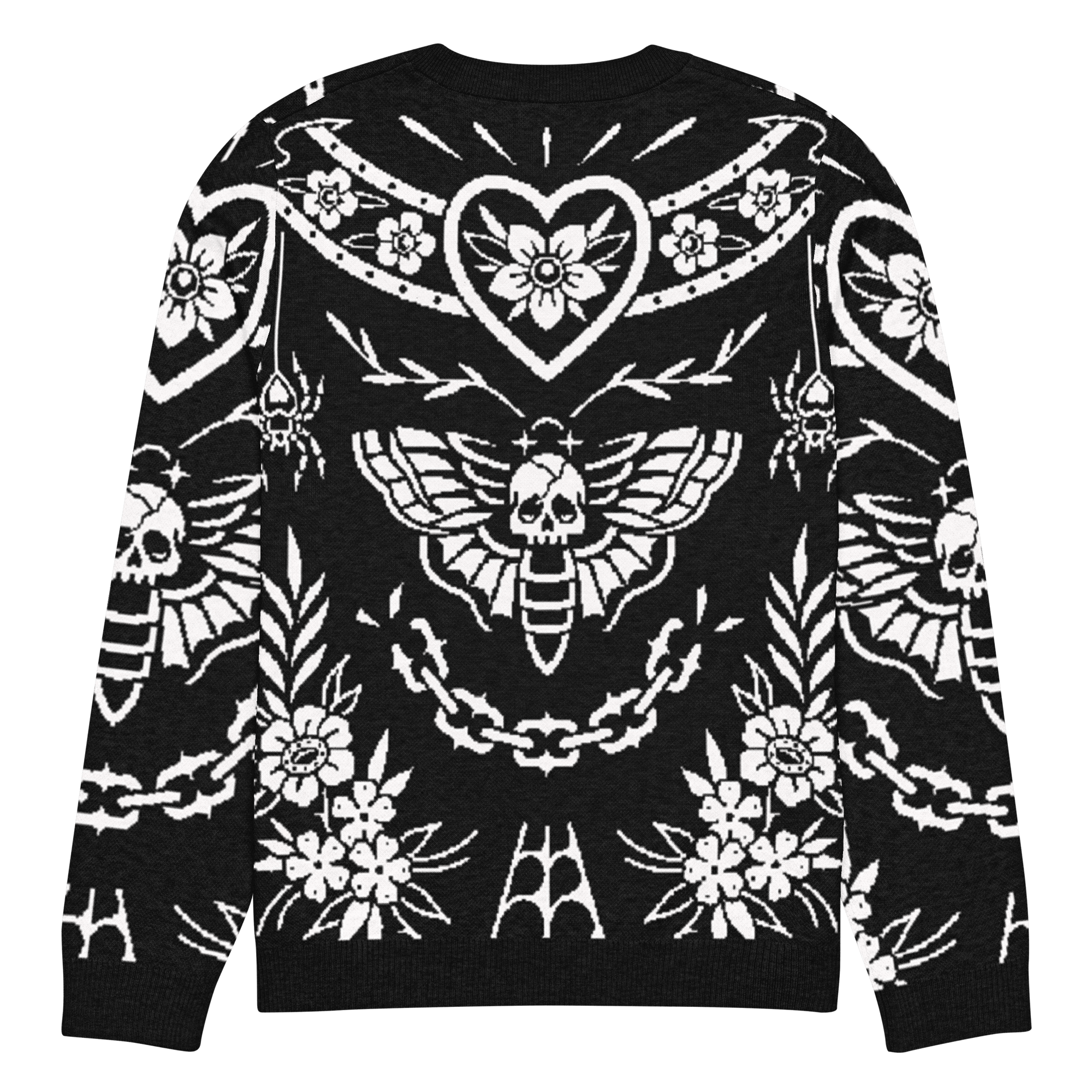 UNISEX — Old School Ink Knit Crewneck Sweater