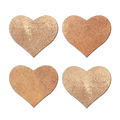 Petites: Two-Pair Small Liquid Hearts Nipple Pasties by Pastease®