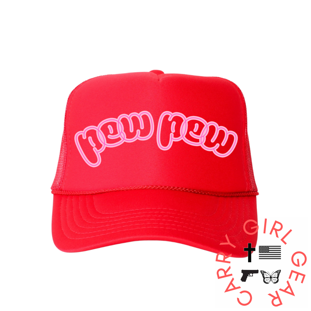 Pew Pew Trucker Hat
