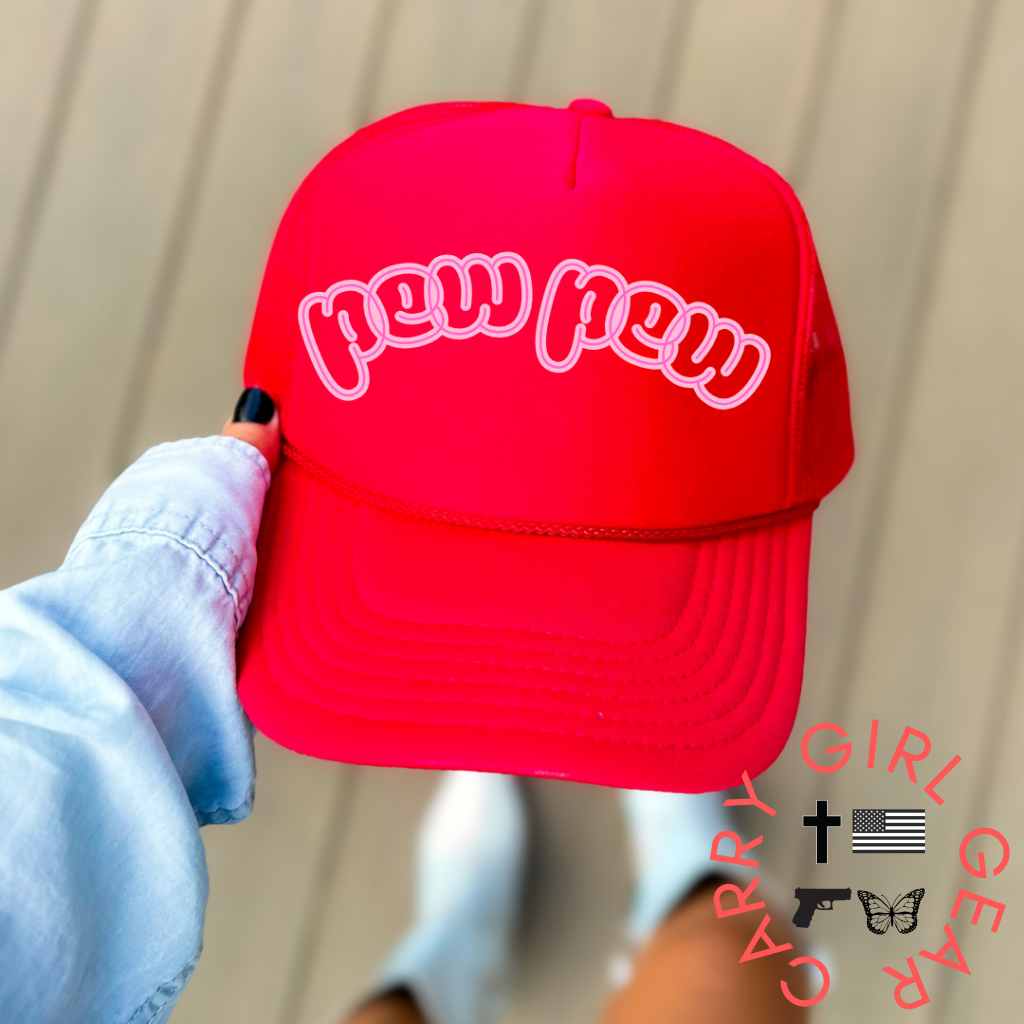 Pew Pew Trucker Hat