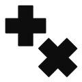 Matte Plus X Cross Nipple Pasties by Pastease®