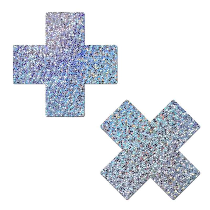 Glitter Plus X Nipple Pasties by Pastease®