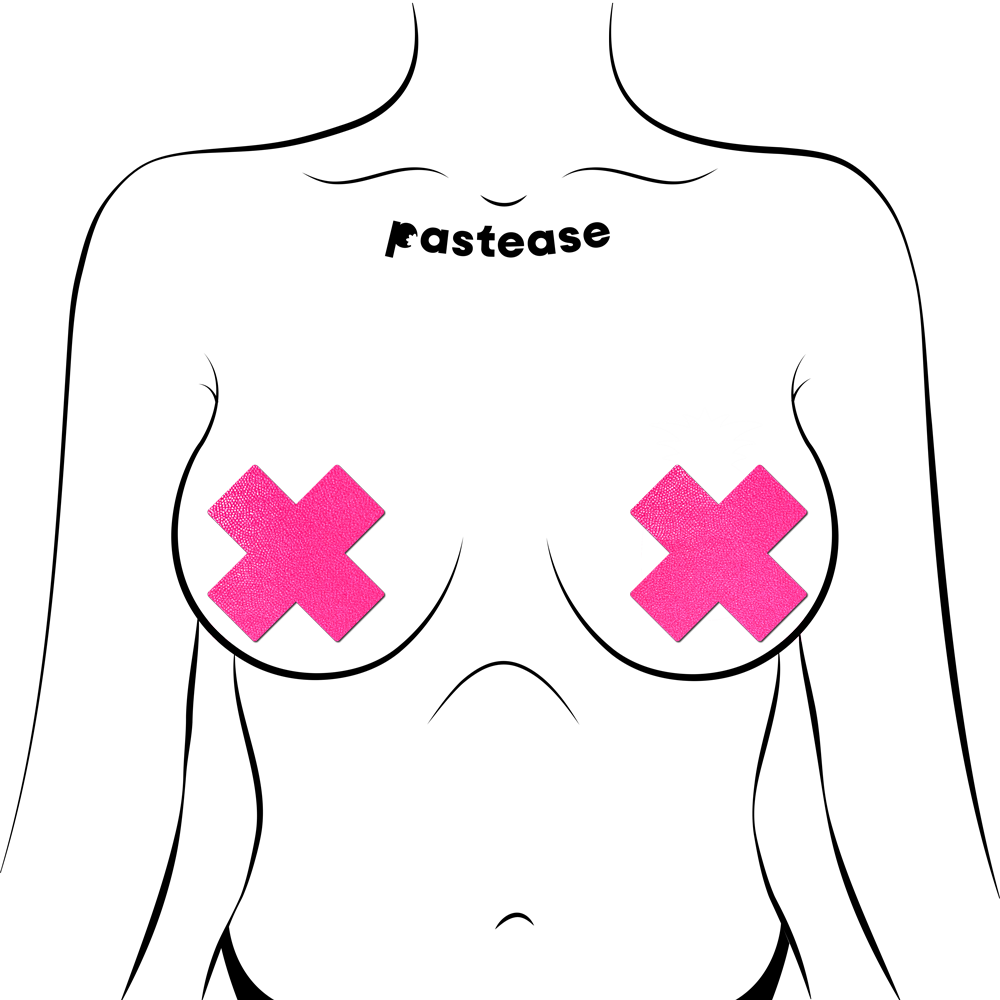 Neon Plus X Nipple Pasties by Pastease®