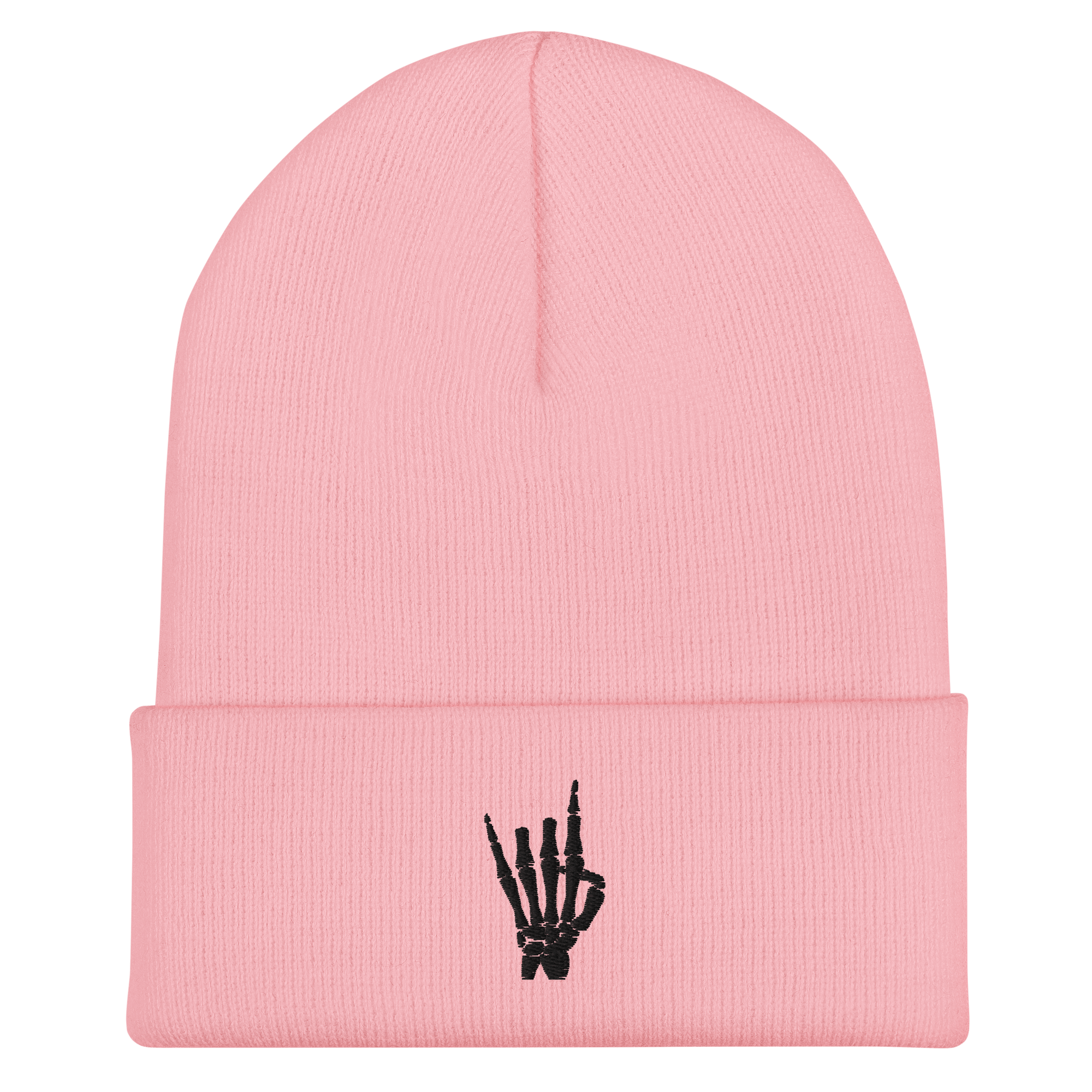 UNISEX — Rock On Skeleton Cuffed Beanie