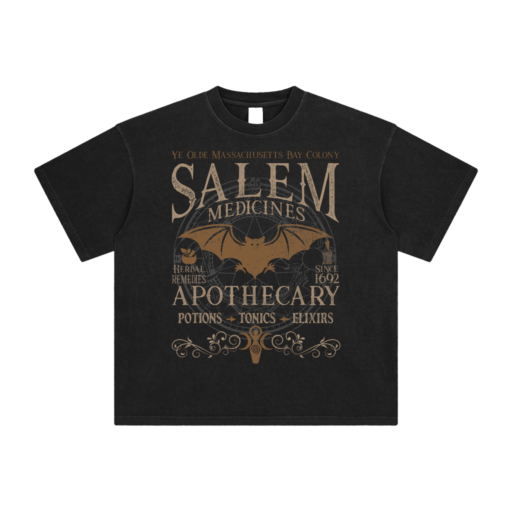 UNISEX — Salem Apothecary Enzyme Washed T-Shirt