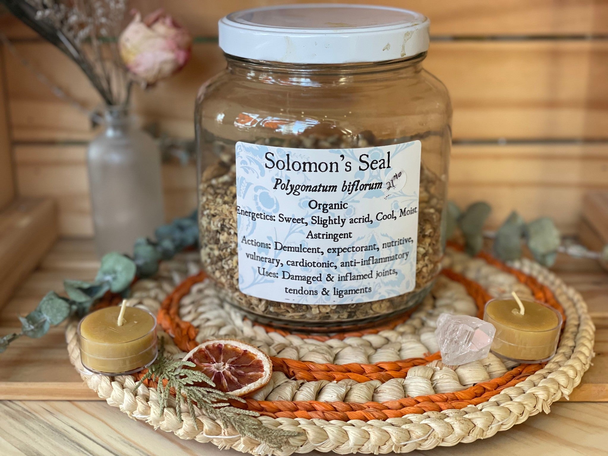 Solomon's Seal Root | Organic Bulk Herb (per oz)