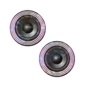 Speaker Subwoofer Breast Pasties for Bass Heads Headbangers & Bass Bunnies by Pastease®