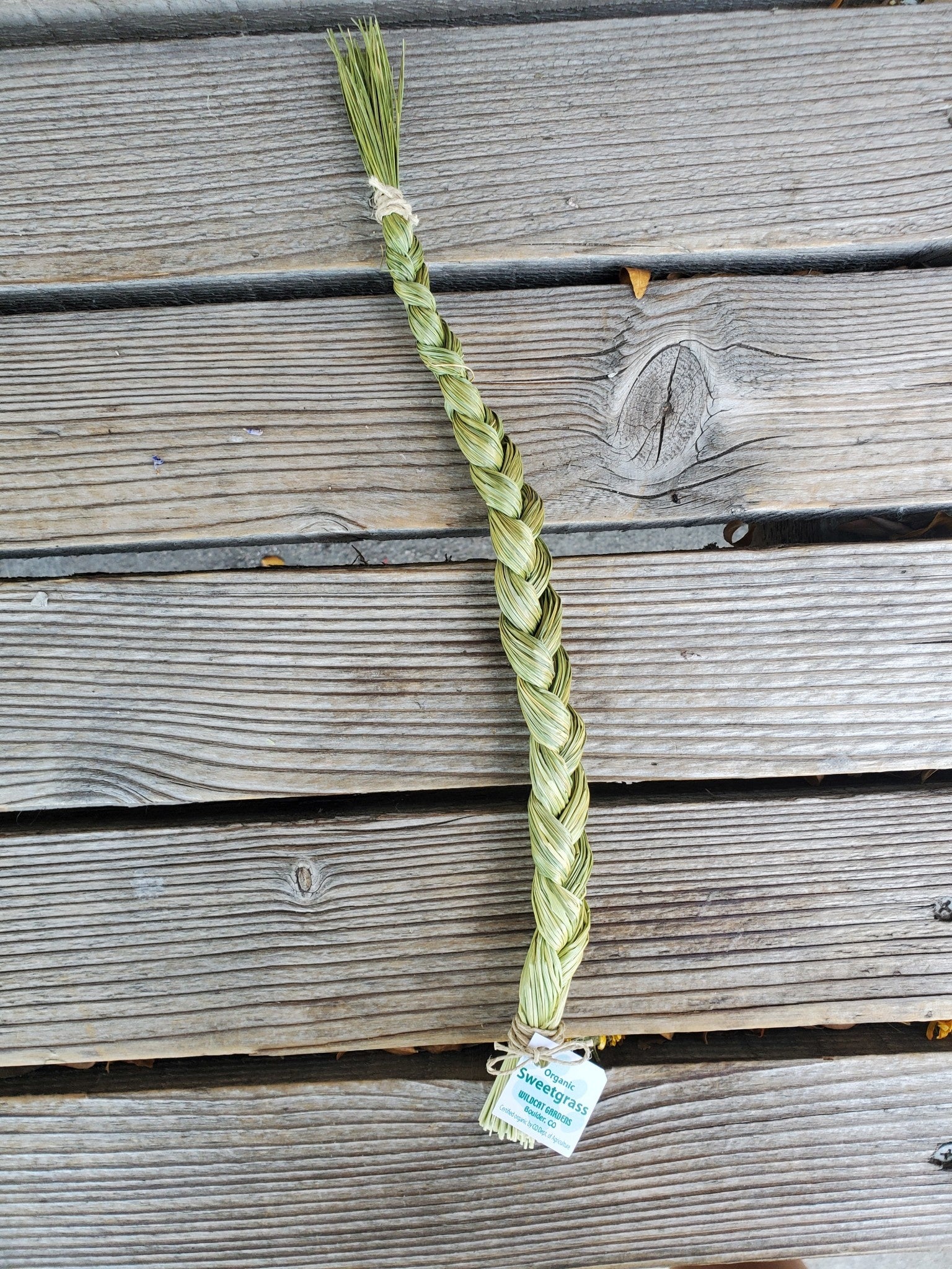 Sweetgrass Braid | Organically Grown, Handcrafted
