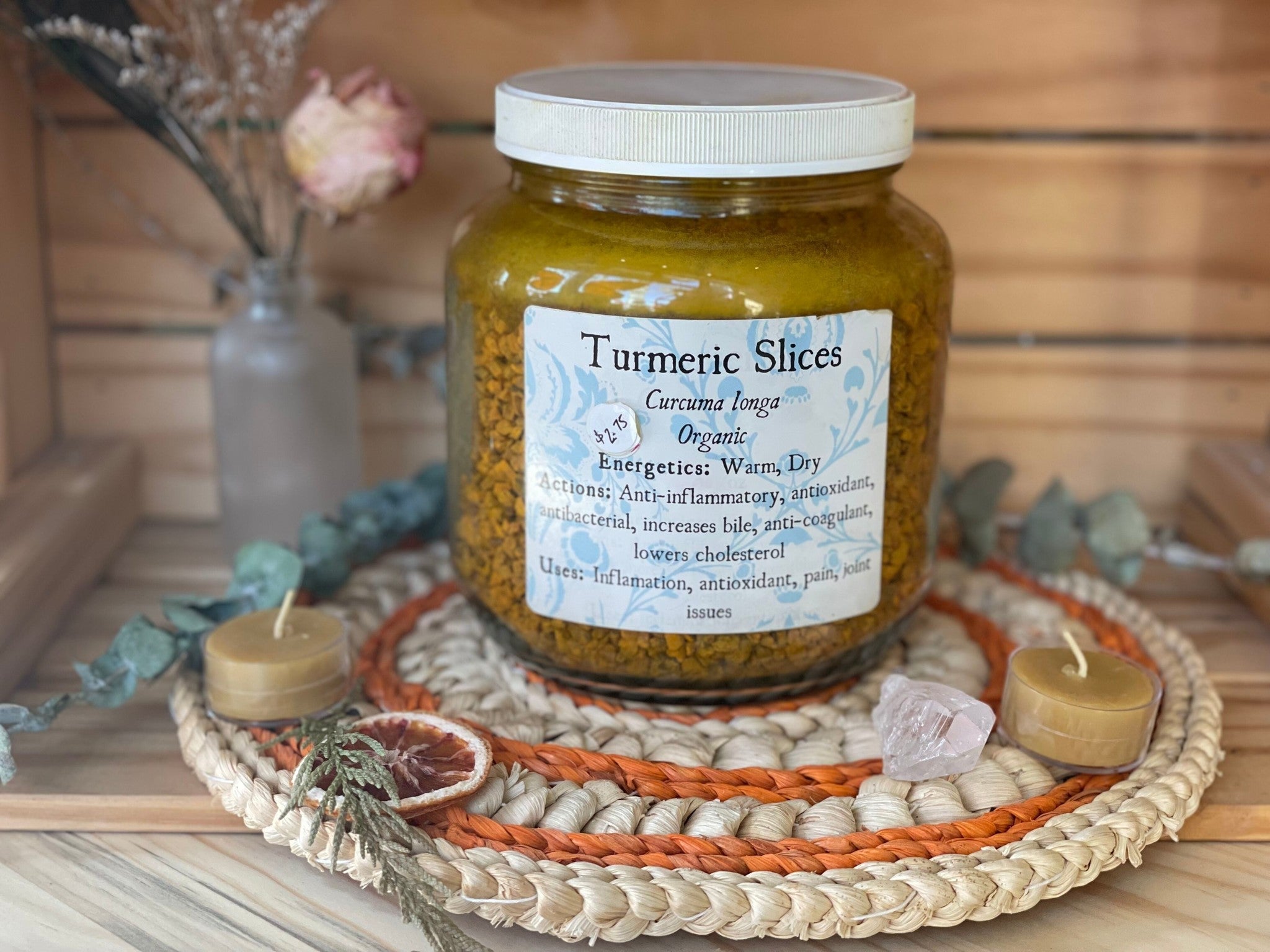 Turmeric Pieces | Organic Bulk Herb (per oz)