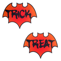 Vamp: Blood Orange Halloween Trick or Treat Bat Nipple Pasties by Pastease®